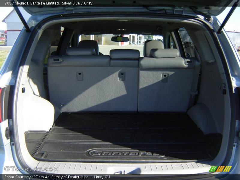 Silver Blue / Gray 2007 Hyundai Santa Fe Limited