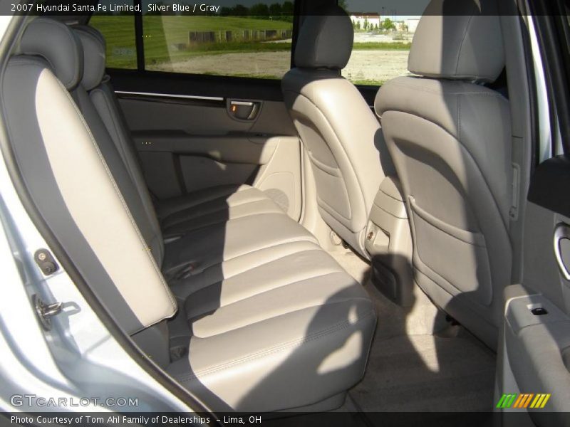 Silver Blue / Gray 2007 Hyundai Santa Fe Limited