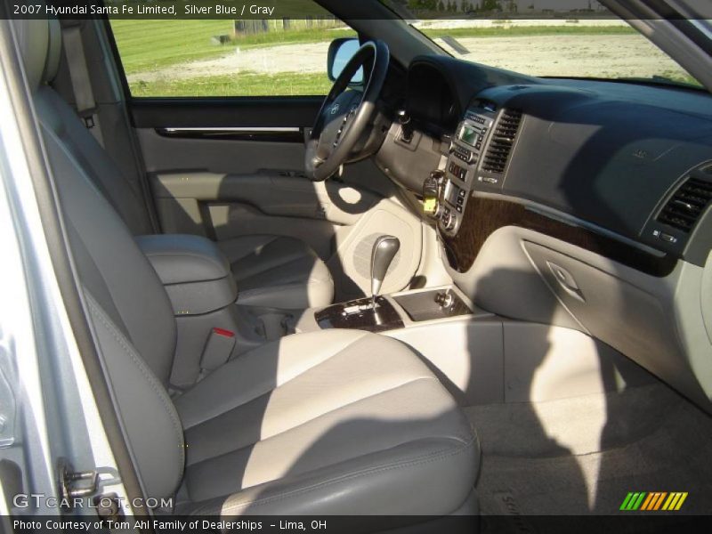 Silver Blue / Gray 2007 Hyundai Santa Fe Limited