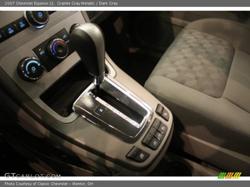 Granite Gray Metallic / Dark Gray 2007 Chevrolet Equinox LS