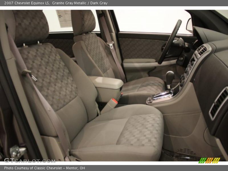 Granite Gray Metallic / Dark Gray 2007 Chevrolet Equinox LS