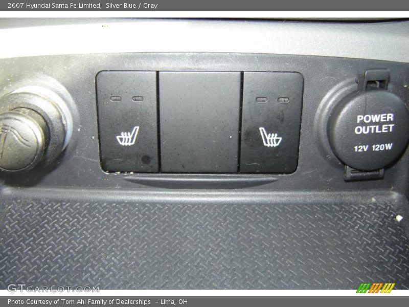 Silver Blue / Gray 2007 Hyundai Santa Fe Limited