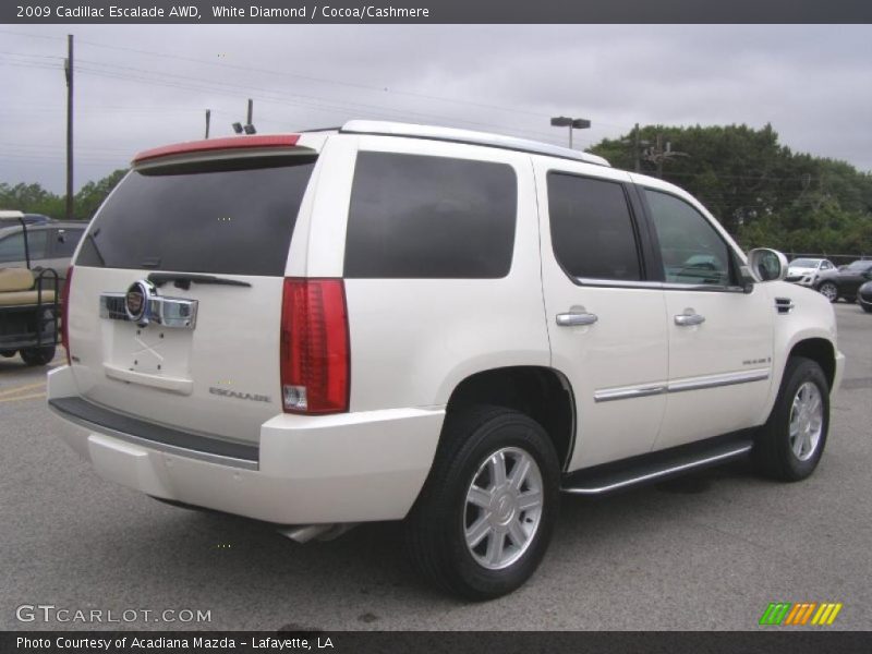 White Diamond / Cocoa/Cashmere 2009 Cadillac Escalade AWD