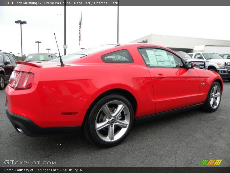 Race Red / Charcoal Black 2011 Ford Mustang GT Premium Coupe