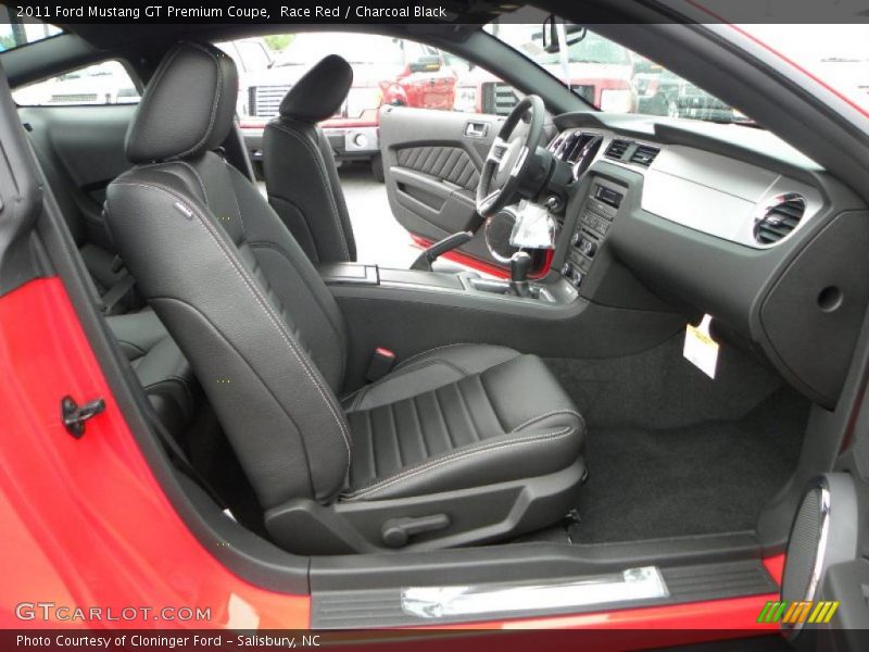 Race Red / Charcoal Black 2011 Ford Mustang GT Premium Coupe