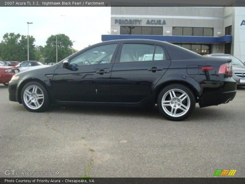 Nighthawk Black Pearl / Parchment 2007 Acura TL 3.2