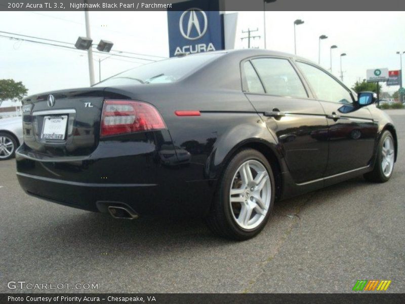 Nighthawk Black Pearl / Parchment 2007 Acura TL 3.2