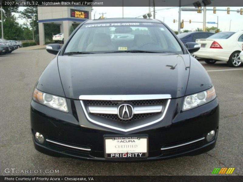 Nighthawk Black Pearl / Parchment 2007 Acura TL 3.2