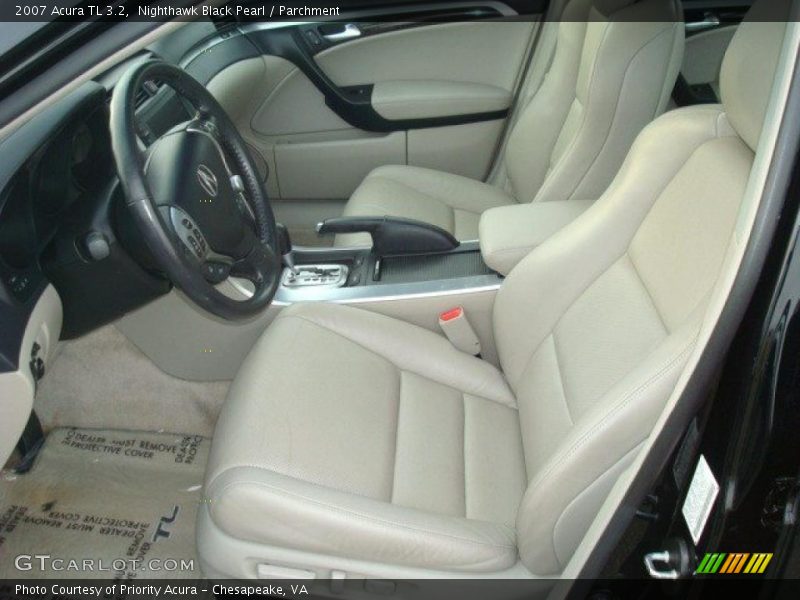 Nighthawk Black Pearl / Parchment 2007 Acura TL 3.2