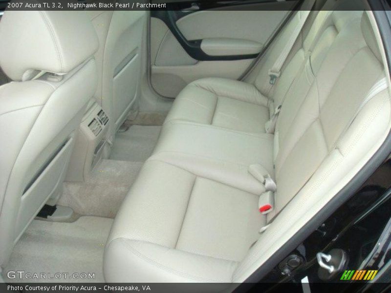 Nighthawk Black Pearl / Parchment 2007 Acura TL 3.2