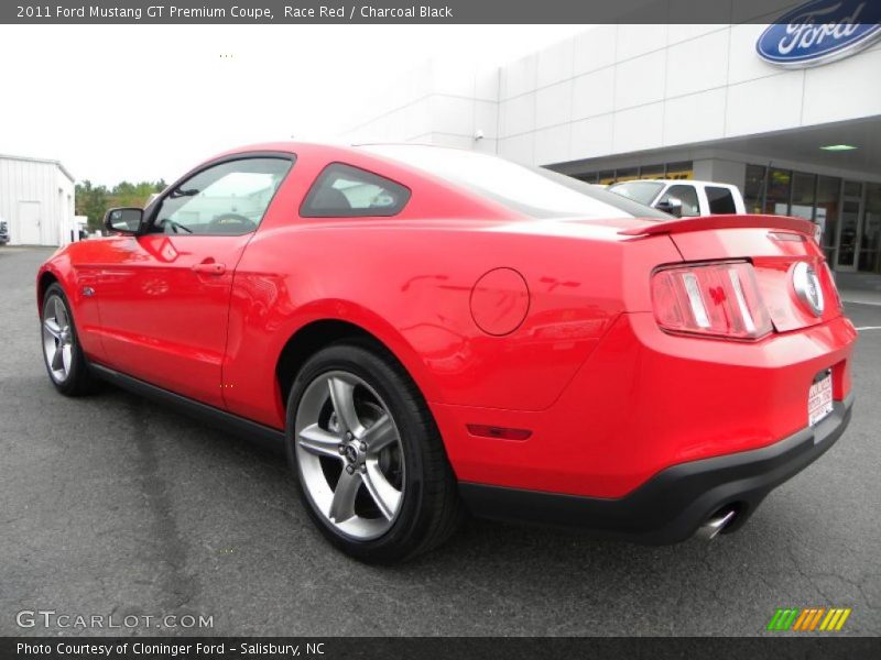 Race Red / Charcoal Black 2011 Ford Mustang GT Premium Coupe