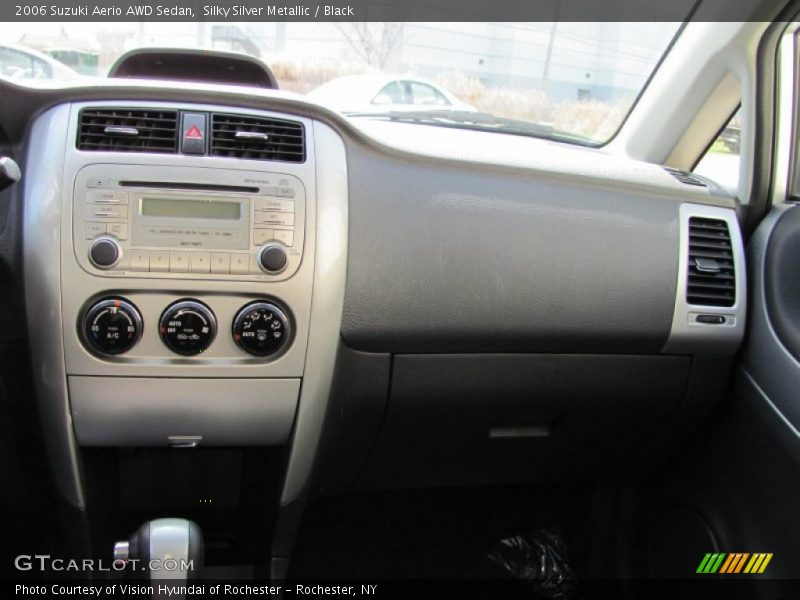Silky Silver Metallic / Black 2006 Suzuki Aerio AWD Sedan