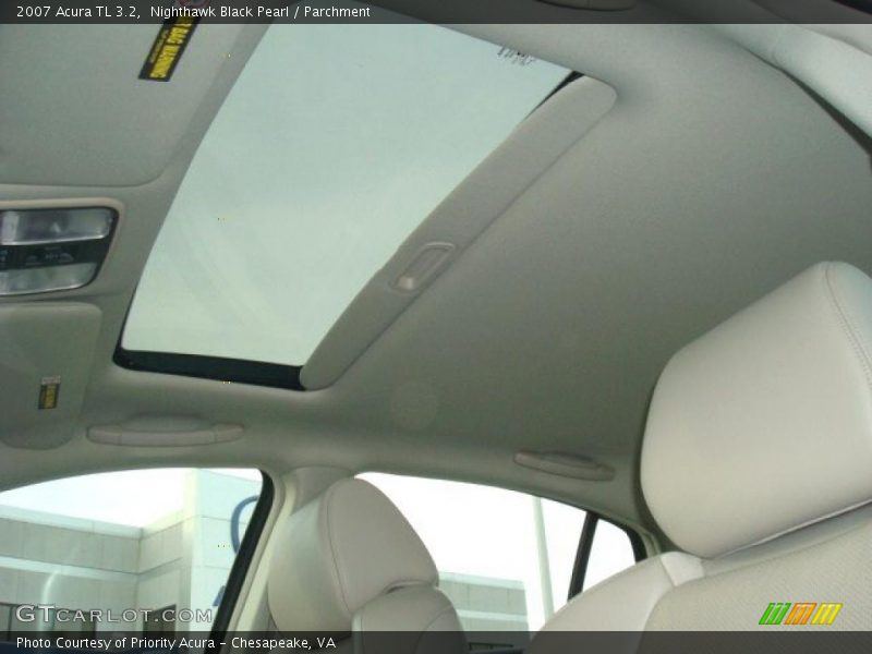Nighthawk Black Pearl / Parchment 2007 Acura TL 3.2