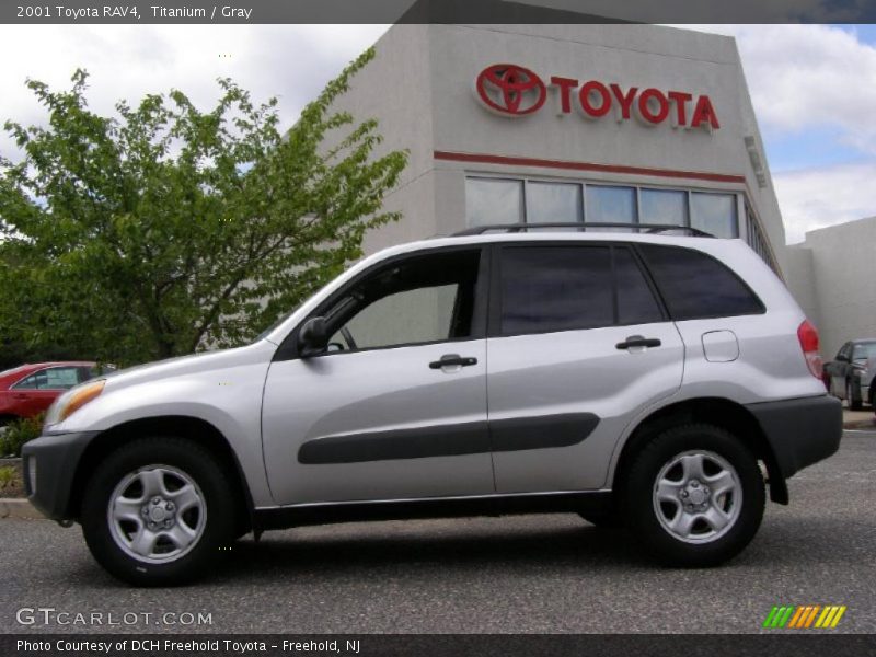 Titanium / Gray 2001 Toyota RAV4