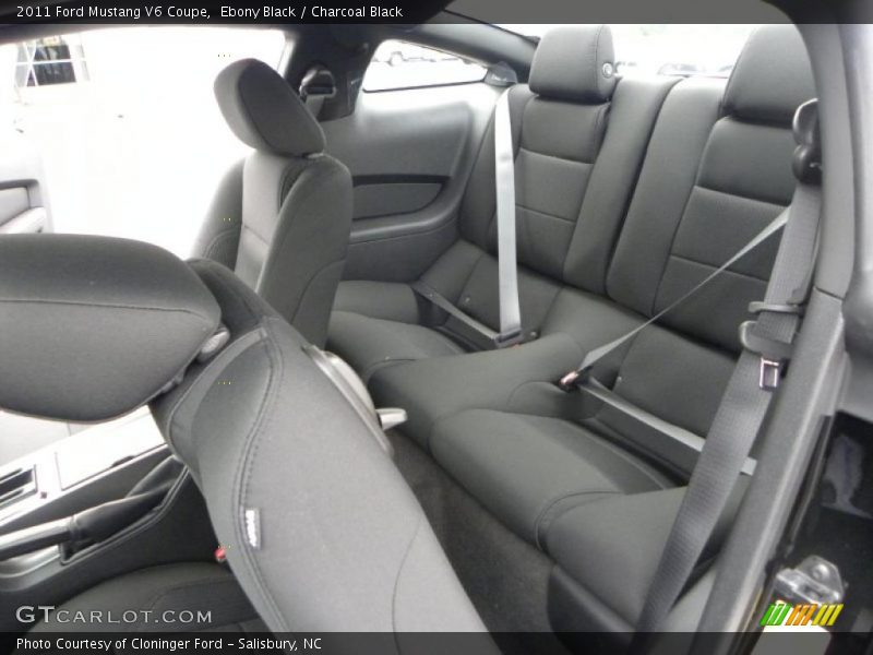 Ebony Black / Charcoal Black 2011 Ford Mustang V6 Coupe