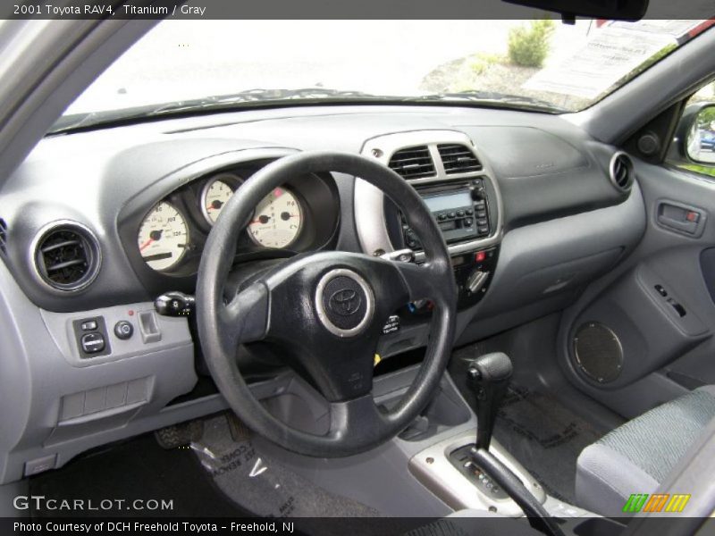 Titanium / Gray 2001 Toyota RAV4