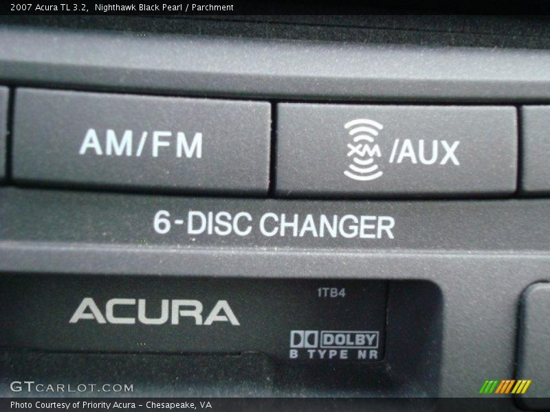 Nighthawk Black Pearl / Parchment 2007 Acura TL 3.2