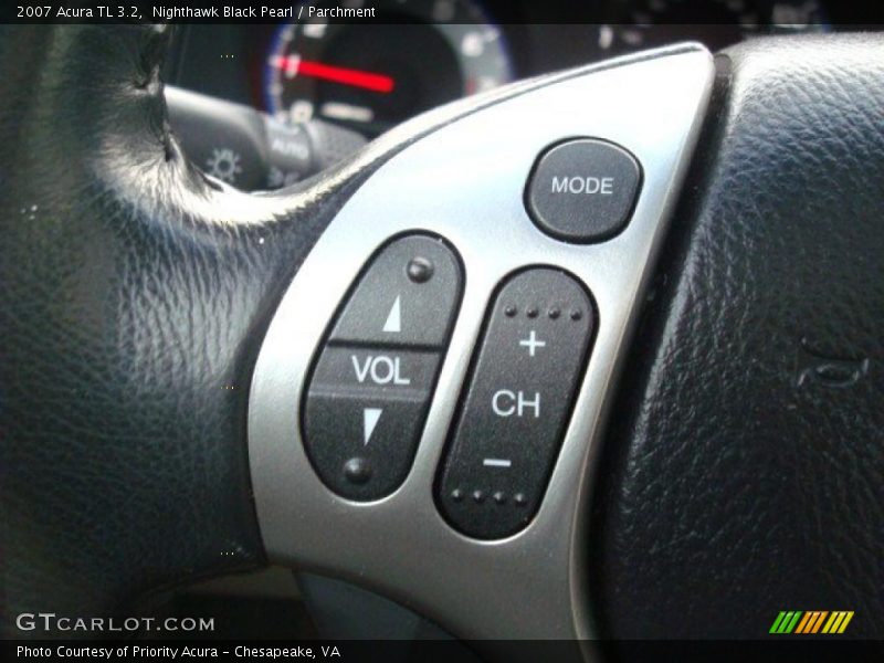 Nighthawk Black Pearl / Parchment 2007 Acura TL 3.2