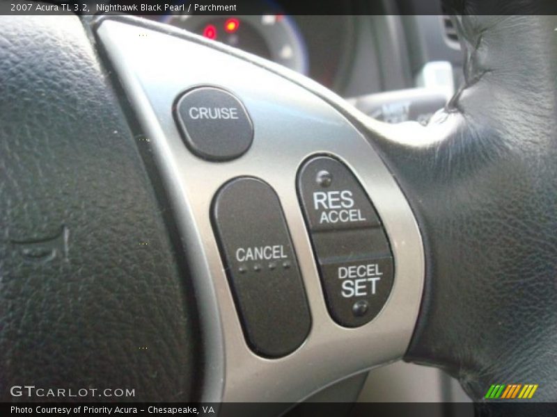 Nighthawk Black Pearl / Parchment 2007 Acura TL 3.2