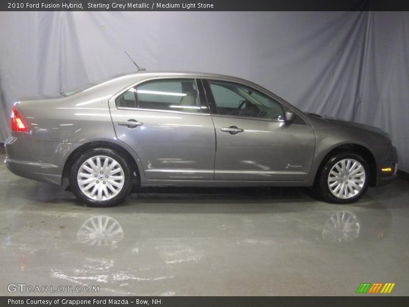 Sterling Grey Metallic / Medium Light Stone 2010 Ford Fusion Hybrid