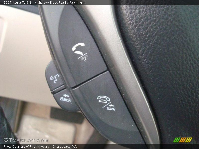 Nighthawk Black Pearl / Parchment 2007 Acura TL 3.2