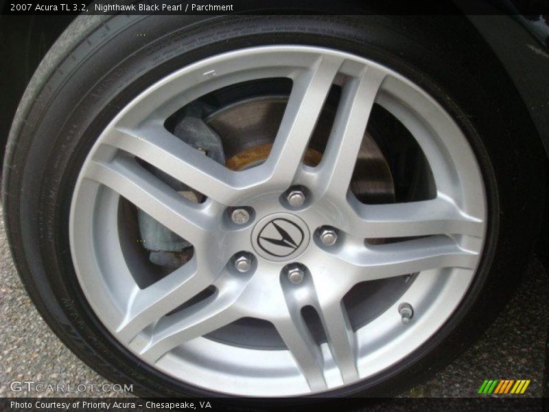 Nighthawk Black Pearl / Parchment 2007 Acura TL 3.2