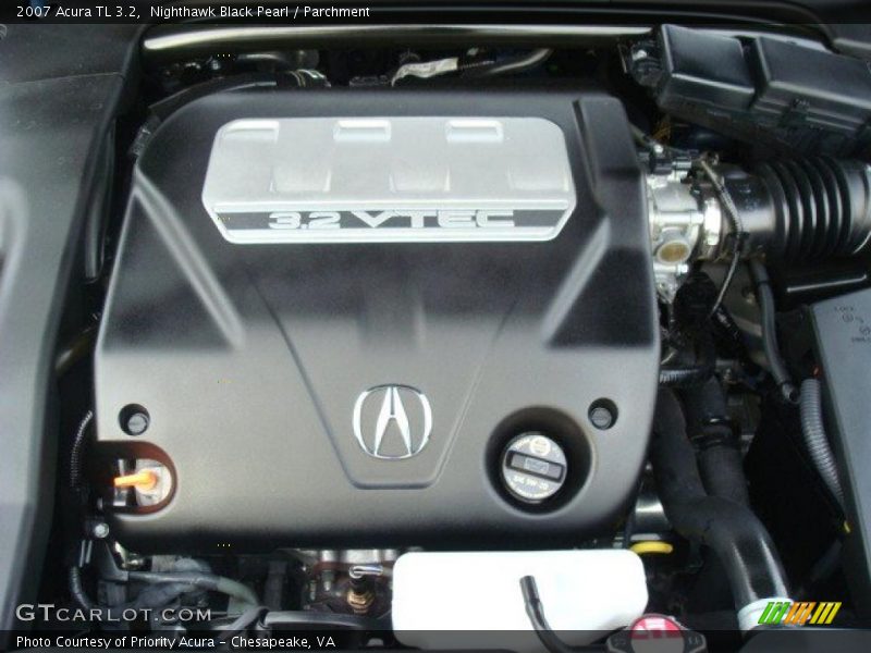 Nighthawk Black Pearl / Parchment 2007 Acura TL 3.2