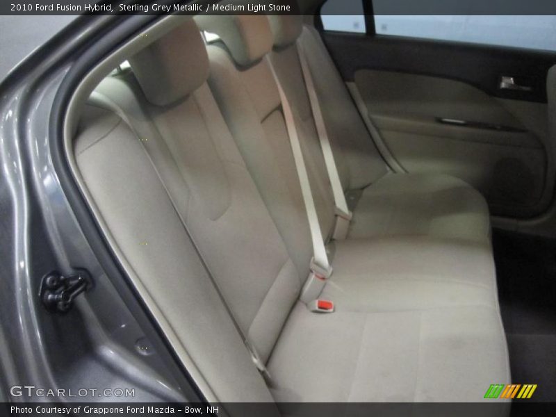 Sterling Grey Metallic / Medium Light Stone 2010 Ford Fusion Hybrid