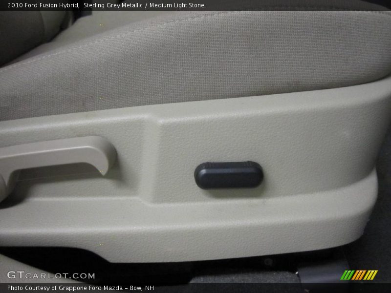 Sterling Grey Metallic / Medium Light Stone 2010 Ford Fusion Hybrid