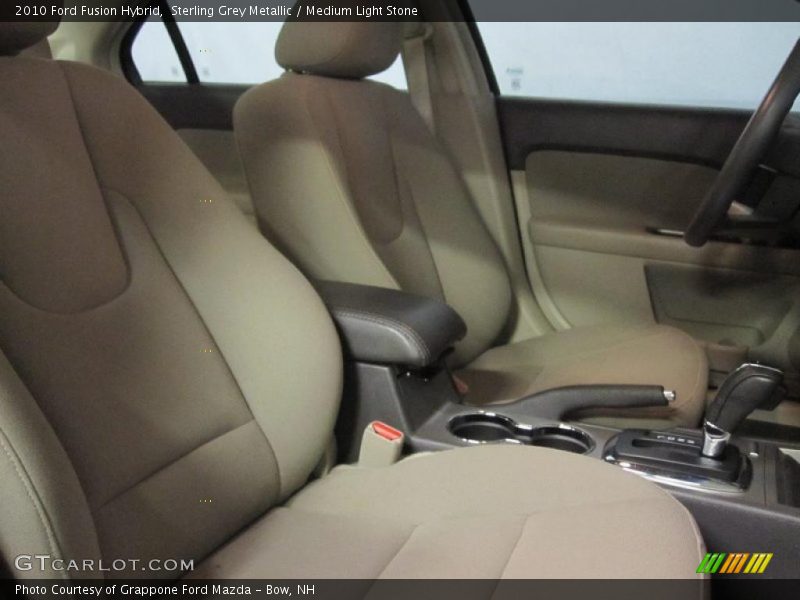 Sterling Grey Metallic / Medium Light Stone 2010 Ford Fusion Hybrid