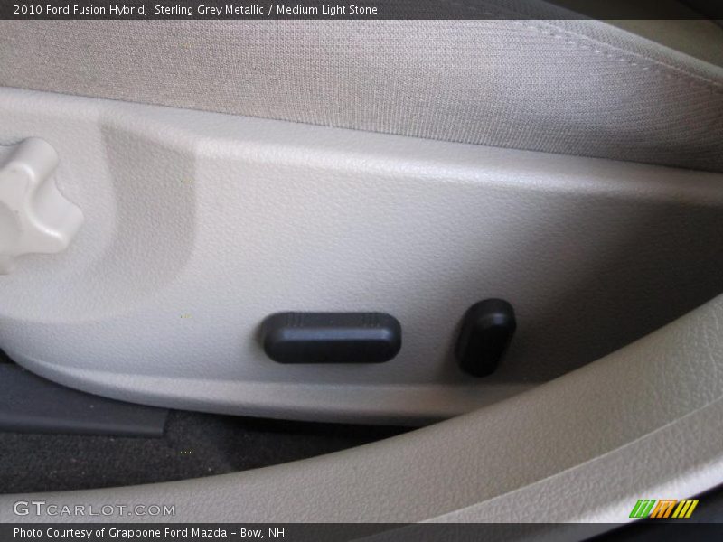 Sterling Grey Metallic / Medium Light Stone 2010 Ford Fusion Hybrid