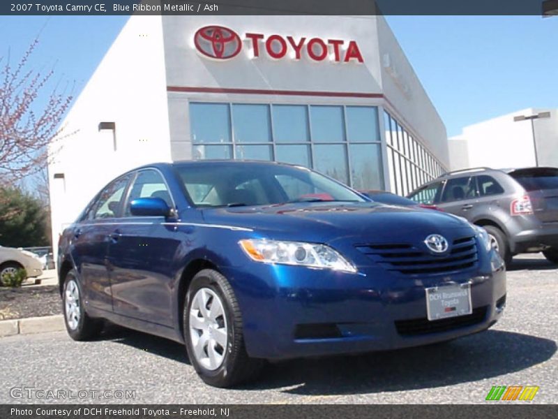 Blue Ribbon Metallic / Ash 2007 Toyota Camry CE