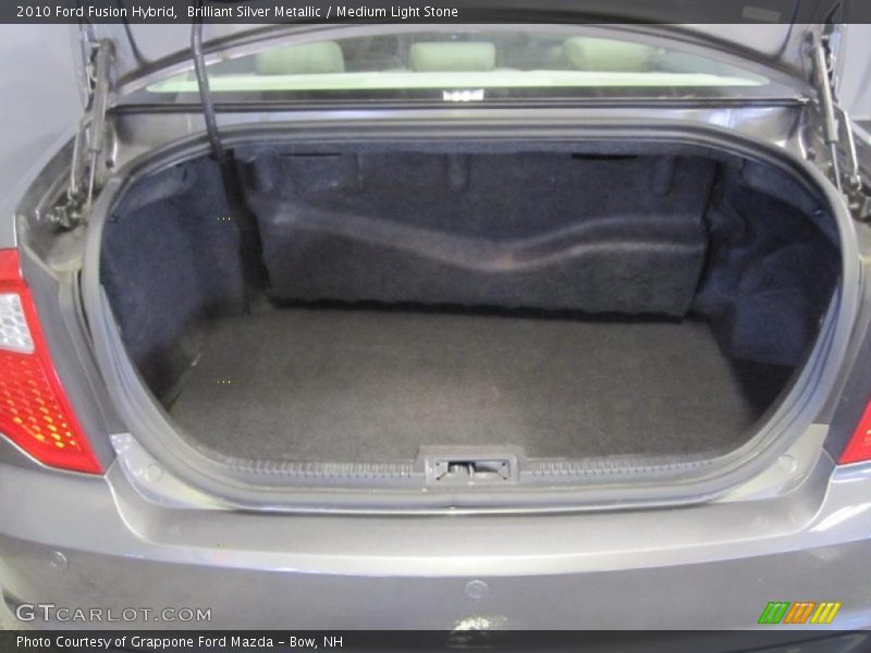 Brilliant Silver Metallic / Medium Light Stone 2010 Ford Fusion Hybrid