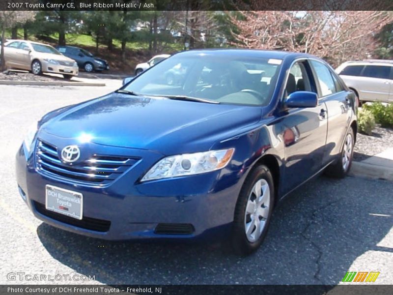 Blue Ribbon Metallic / Ash 2007 Toyota Camry CE