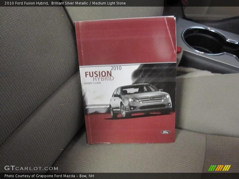 Brilliant Silver Metallic / Medium Light Stone 2010 Ford Fusion Hybrid