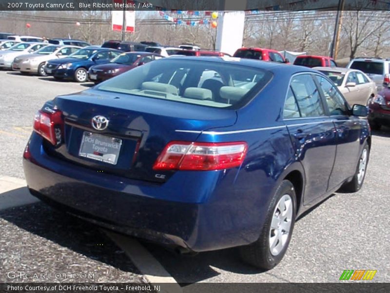 Blue Ribbon Metallic / Ash 2007 Toyota Camry CE