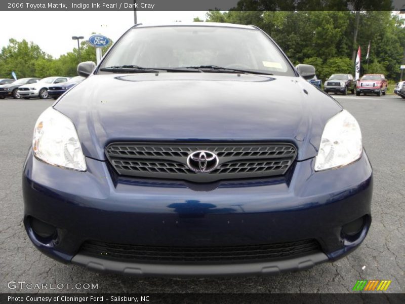 Indigo Ink Pearl / Dark Gray 2006 Toyota Matrix