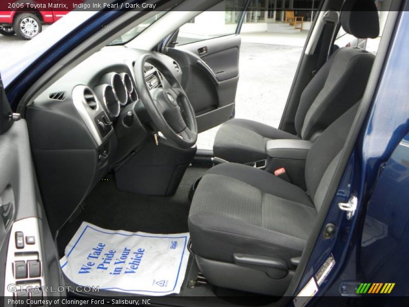 Indigo Ink Pearl / Dark Gray 2006 Toyota Matrix