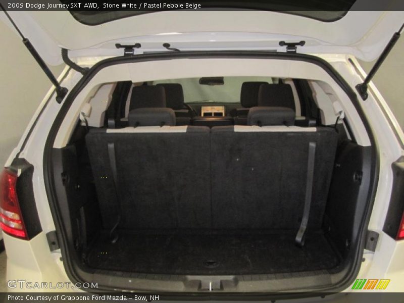Stone White / Pastel Pebble Beige 2009 Dodge Journey SXT AWD