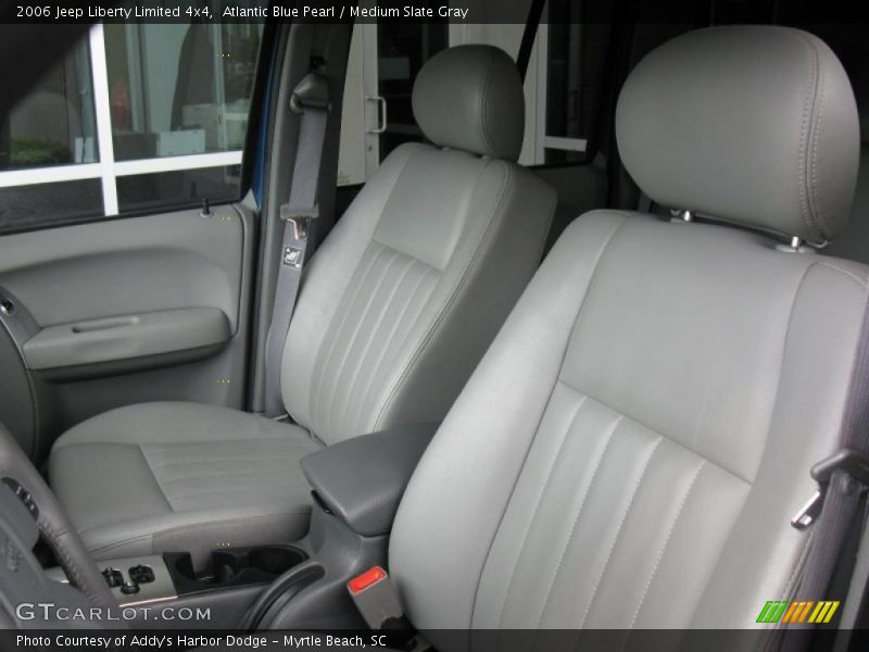 Atlantic Blue Pearl / Medium Slate Gray 2006 Jeep Liberty Limited 4x4