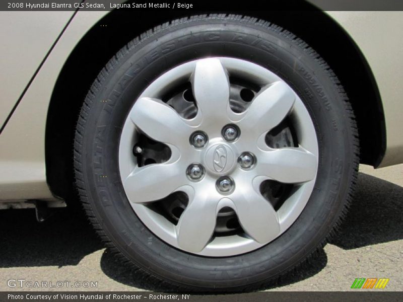 Laguna Sand Metallic / Beige 2008 Hyundai Elantra GLS Sedan