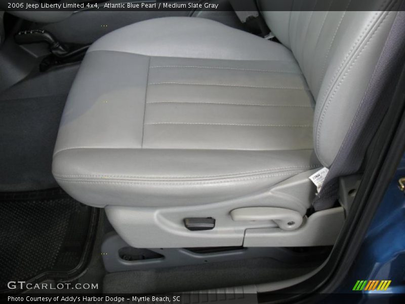 Atlantic Blue Pearl / Medium Slate Gray 2006 Jeep Liberty Limited 4x4