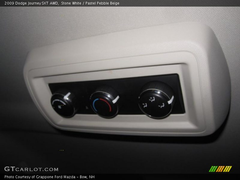 Stone White / Pastel Pebble Beige 2009 Dodge Journey SXT AWD