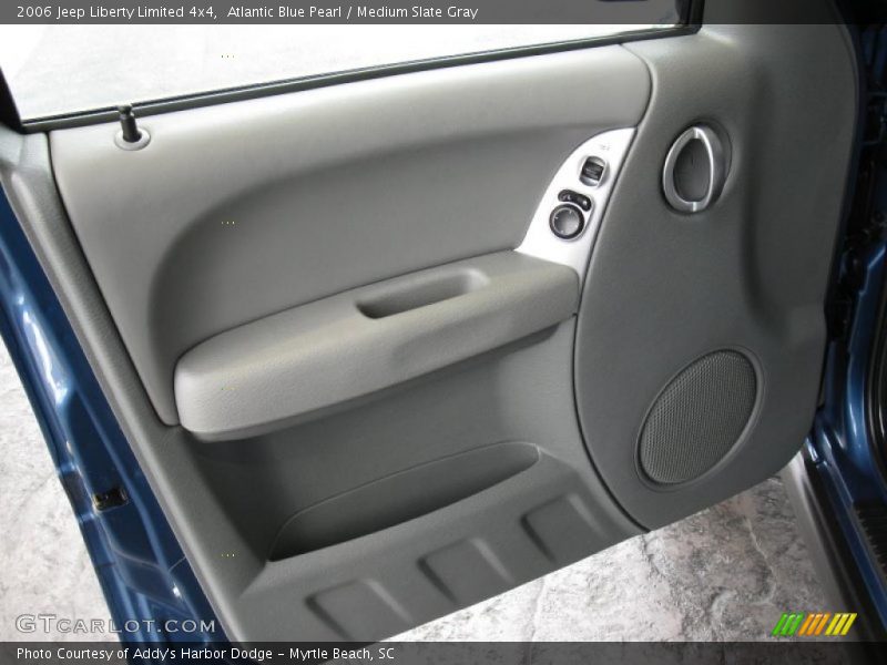Atlantic Blue Pearl / Medium Slate Gray 2006 Jeep Liberty Limited 4x4