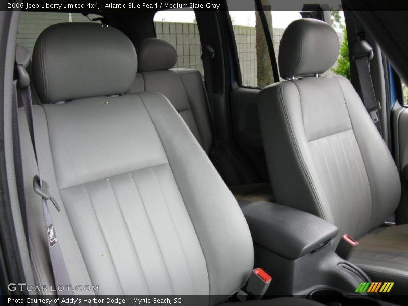 Atlantic Blue Pearl / Medium Slate Gray 2006 Jeep Liberty Limited 4x4