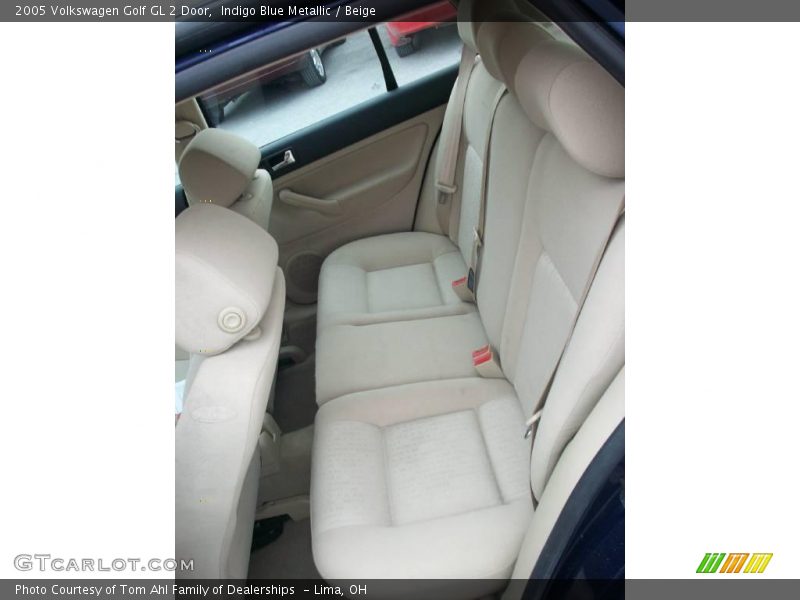 Indigo Blue Metallic / Beige 2005 Volkswagen Golf GL 2 Door