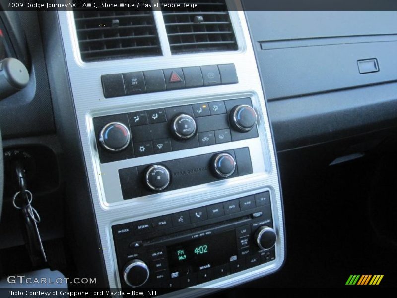 Stone White / Pastel Pebble Beige 2009 Dodge Journey SXT AWD