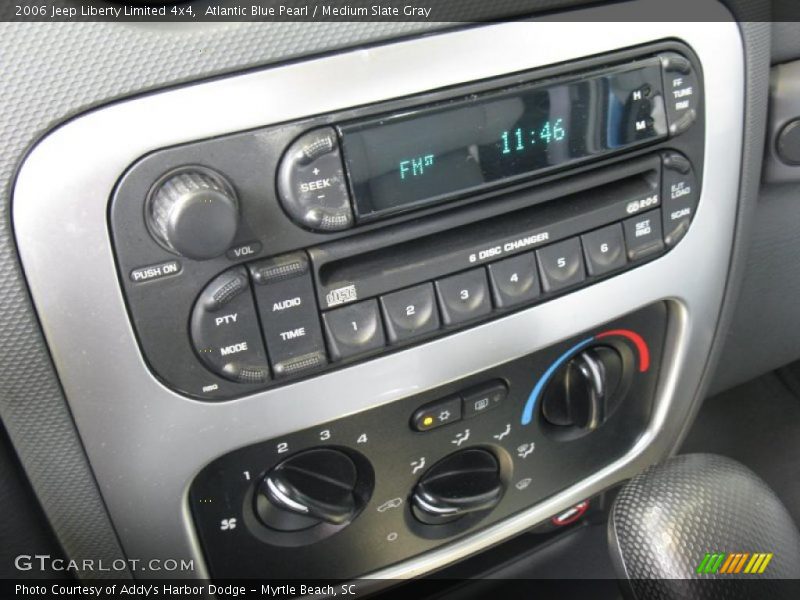Atlantic Blue Pearl / Medium Slate Gray 2006 Jeep Liberty Limited 4x4