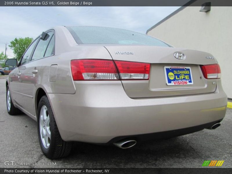 Golden Beige / Beige 2006 Hyundai Sonata GLS V6