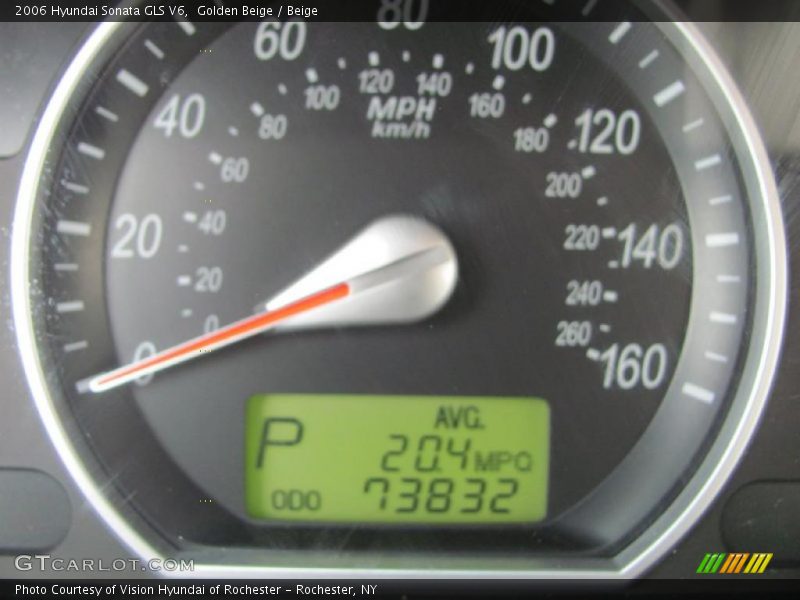 Golden Beige / Beige 2006 Hyundai Sonata GLS V6